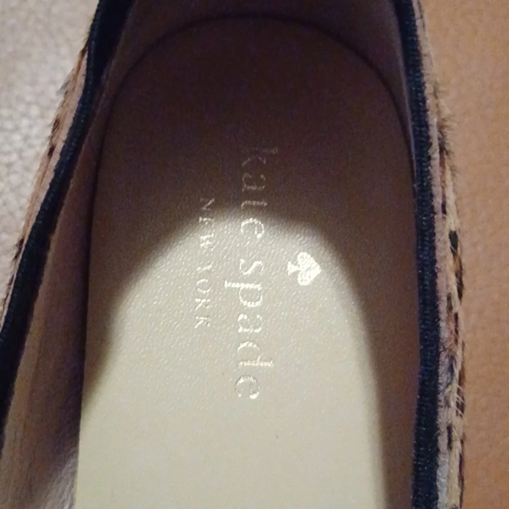 > Kate Spade Brown Leopard Flats Women's Size 5.5
